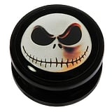 Plug de vidrio acrlico Cristal acrlico  epoxy Calavera Crneo Hueso