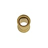 Surgical steel tunnel Surgical Steel 316L Gold-plated