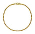 Bracelet fin Argent 925 Revêtement d´or (doré)