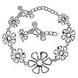 Silver bracelet Silver 925 Flower
