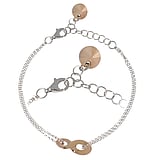 Silver bracelet Silver 925 Premium crystal Eternal Loop Eternity