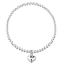 Bracelet Argent 925 Coeur Amour