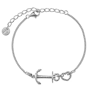 PAUL HEWITT Bracelet Argent 925 Zircon Ancre corde navire Coeur Amour