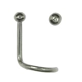 Piercing per naso in acciaio chirurgico Metallo chirurgico 316L