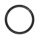 Nose ring Surgical Steel 316L Black PVD-coating