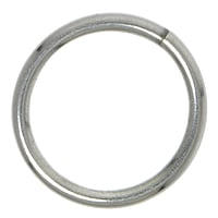 Nose ring out of Surgical Steel 316L. Cross-section:1,2mm.