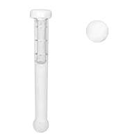 Piercing nez en bioplast Coupe transversale :1mm. Longueur:6,5mm. Diamtre:1,5mm. Transparent. Rend le piercing presque invisible.