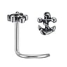 Piercing per naso Metallo chirurgico 316L Ancora corda nave