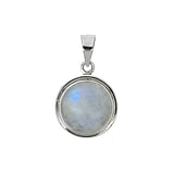 Stone pendant Silver 925 Moonstone