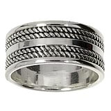 ring Zilver 925 streep lijn ribbels tribal_tekening tribal_patroon