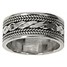 Silver ring Silver 925 Tribal_pattern