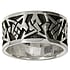 Silver ring Silver 925 Tribal_pattern Triangle Star