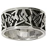 Silver ring Silver 925 Tribal_pattern Triangle Star
