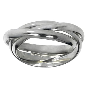 Silver ring Silver 925 Eternal Loop Eternity