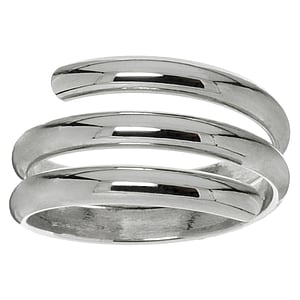 Silver ring Silver 925 Spiral