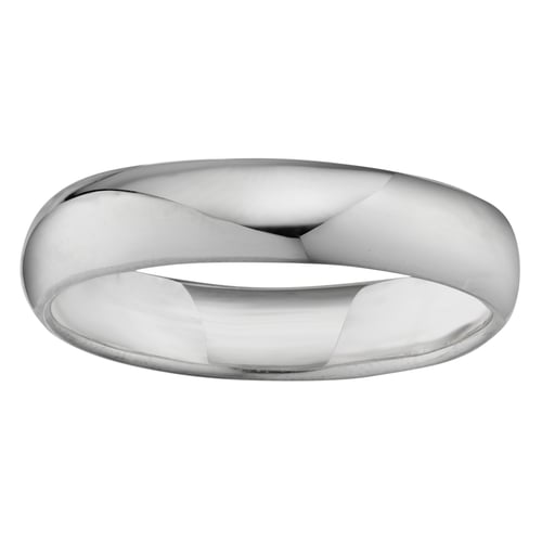 Anillo simple de plata