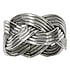 Bague en acier Argent 925 ternel Dragonne Infini