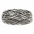 Bague en acier Argent 925 ternel Dragonne Infini