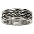 Silver ring Silver 925 Tribal_pattern