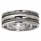 ring Zilver 925 streep lijn ribbels