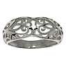 Bague en argent Argent 925 Feuille Motif_floral Dessin_tribal Motif_tribal