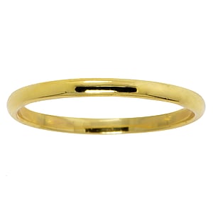 Silver ring Silver 925 PVD-coating (gold color)