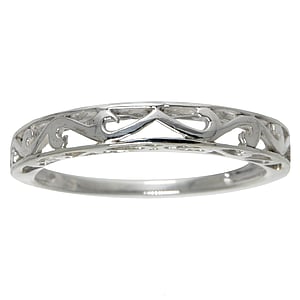 Bague en argent Argent 925 Dessin_tribal Motif_tribal Feuille Motif_floral