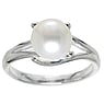 Bague en argent avec perles Argent 925 Perles deau douce