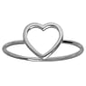 Silberring Silber 925 Herz Liebe