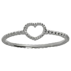 Silberring Silber 925 Herz Liebe