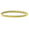Silberring Silber 925 Gold-Beschichtung (vergoldet) Ewig Schlaufe Endlos Spirale Streifen Rillen Linien