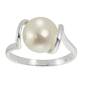 Silver ring with pearls Silver 925 Fresh water pearl