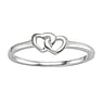 Silver ring Silver 925 Heart Love