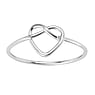 Silver ring Silver 925 Heart Love