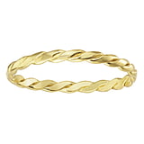 Gold-plated silver ring Silver 925 Gold-plated Eternal Loop Eternity