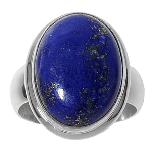 stenen-ring Zilver 925 Lapis lazuli