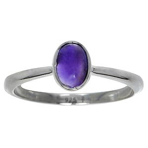Silver ring with stones Silver 925 Amethyst