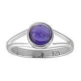 Silver ring with stones Silver 925 Amethyst