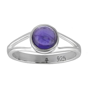 Silver ring with stones Silver 925 Amethyst