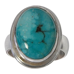 Bague en argent avec pierre Argent 925 Turquoise