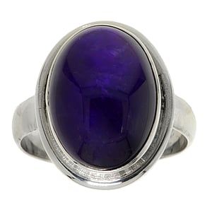 Silver ring with stones Silver 925 Amethyst