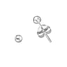 Silver ear studs Silver 925