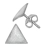 Silber Ohrstecker Silber 925 Dreieck
