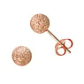 Silver ear studs Silver 925 Gold-plated