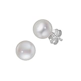 Silver pearl earrings Silver 925 Fresh water pearl