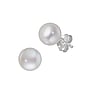 Silver pearl earrings Silver 925 Fresh water pearl