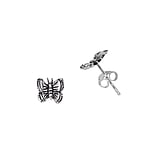 Kids earring Silver 925 Butterfly