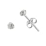 Silver ear studs Silver 925 Eternal Loop Eternity