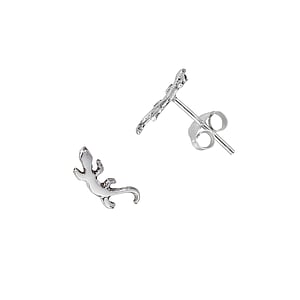 Pendientes de plata Plata 925 Salamandra Salamanquesa Lagartija