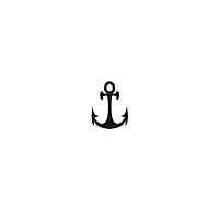 Fake Tattoo with Color printed on paper and Skin friendly adhesive. Width:2,4cm. Height:3,1cm.  Anchor rope ship boat compass